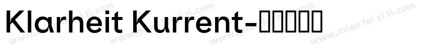 Klarheit Kurrent字体转换
